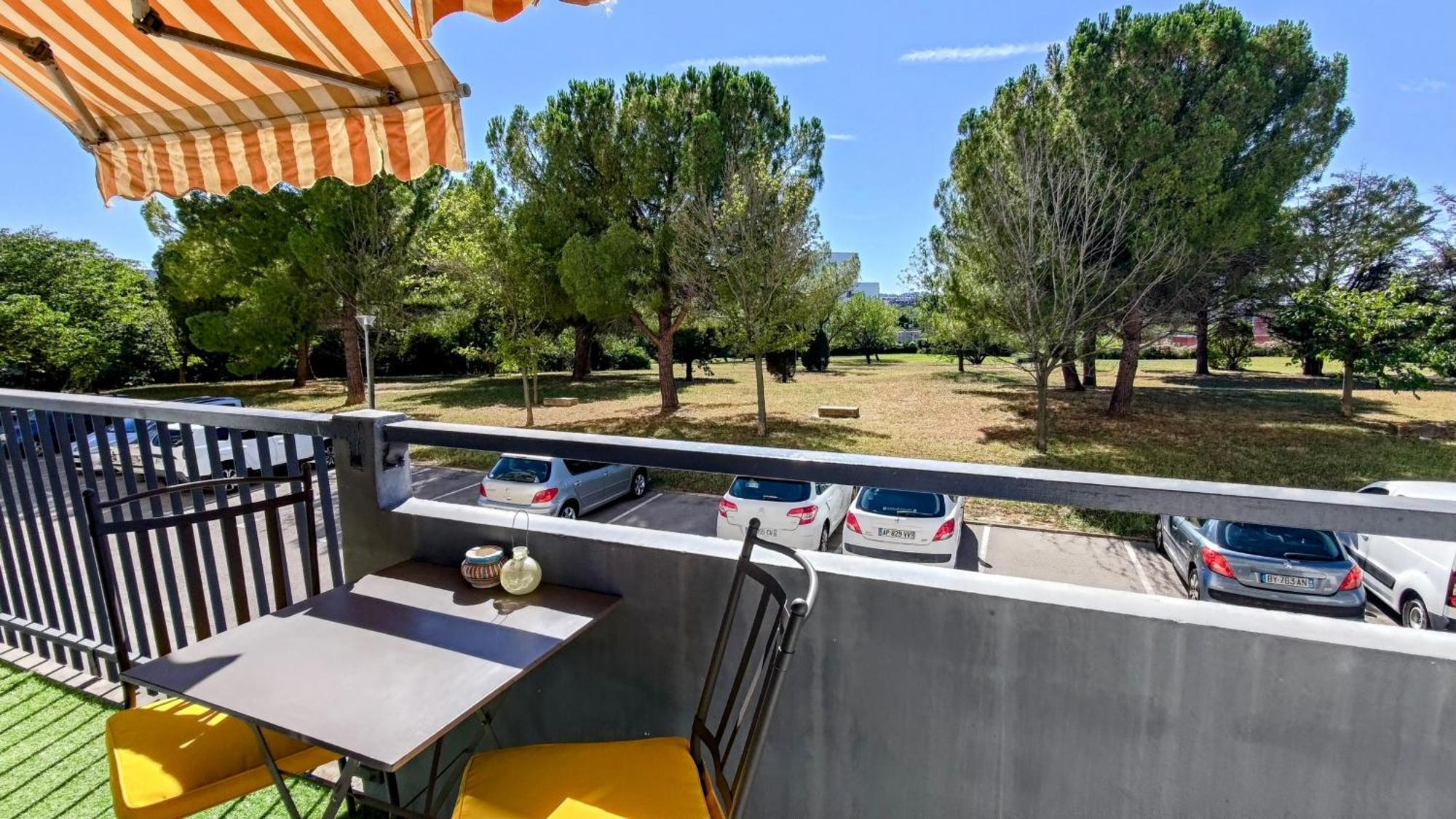 Studio Soleil Et Verdure - Montpellier Celleneuve מראה חיצוני תמונה