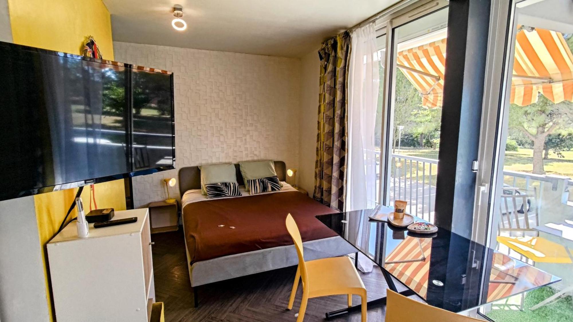 Studio Soleil Et Verdure - Montpellier Celleneuve מראה חיצוני תמונה